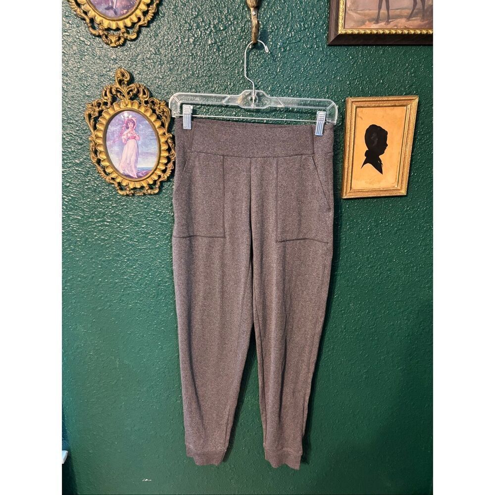 Athleta Girl Powervita Gray Joggers Sz 14